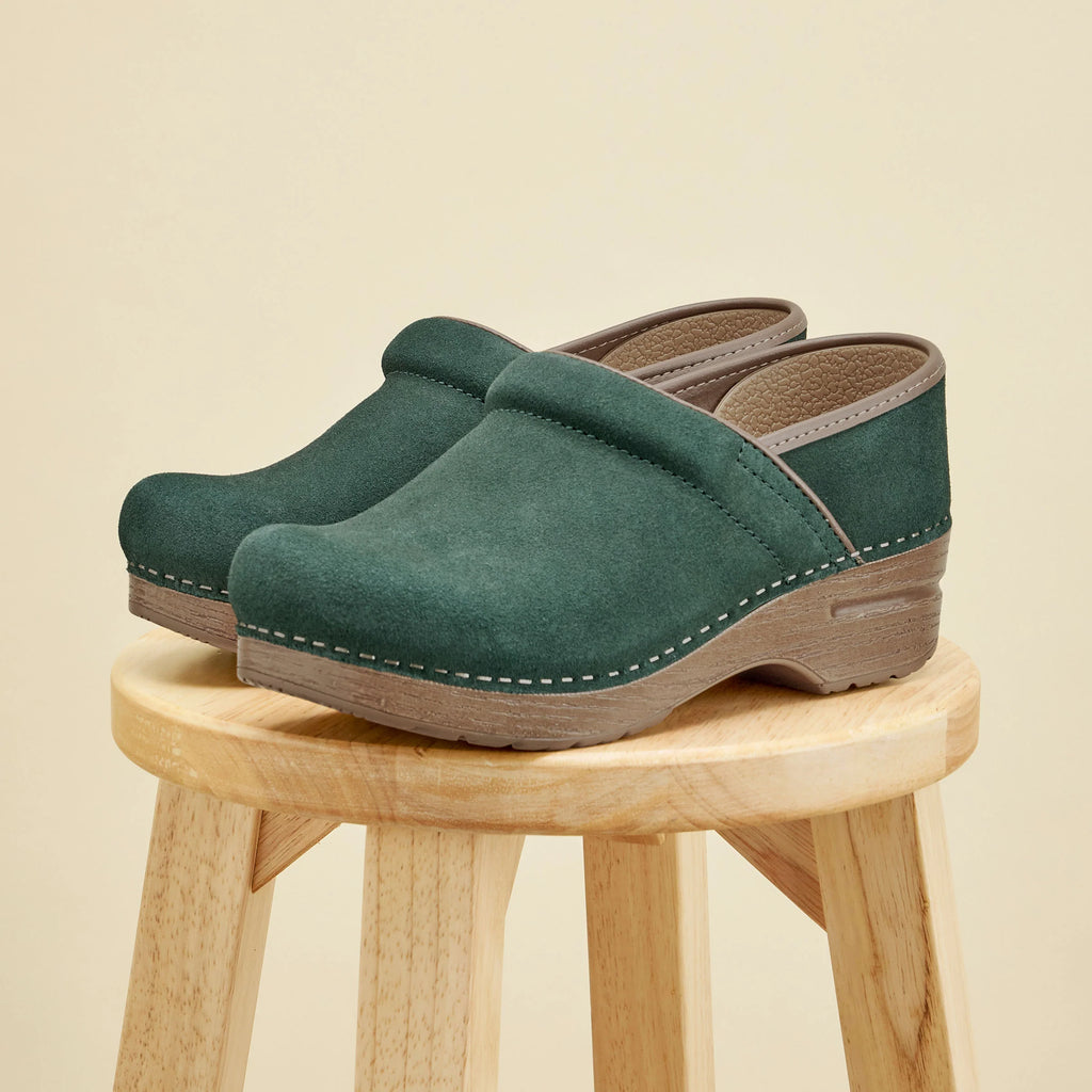 Dansko Evergreen Suede Clog