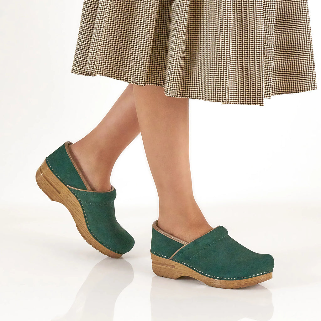 Dansko Evergreen Suede Clog