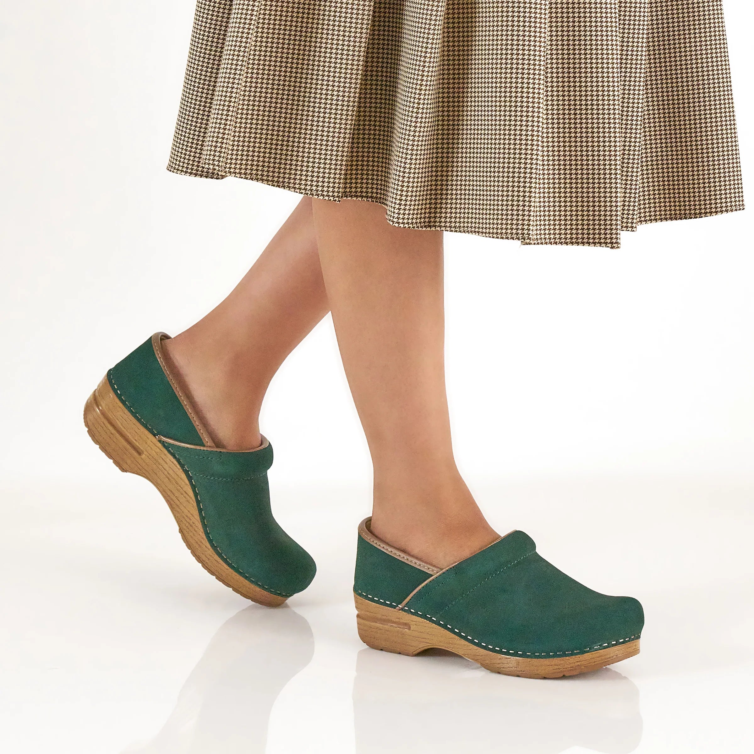 Dansko Evergreen Suede Clog