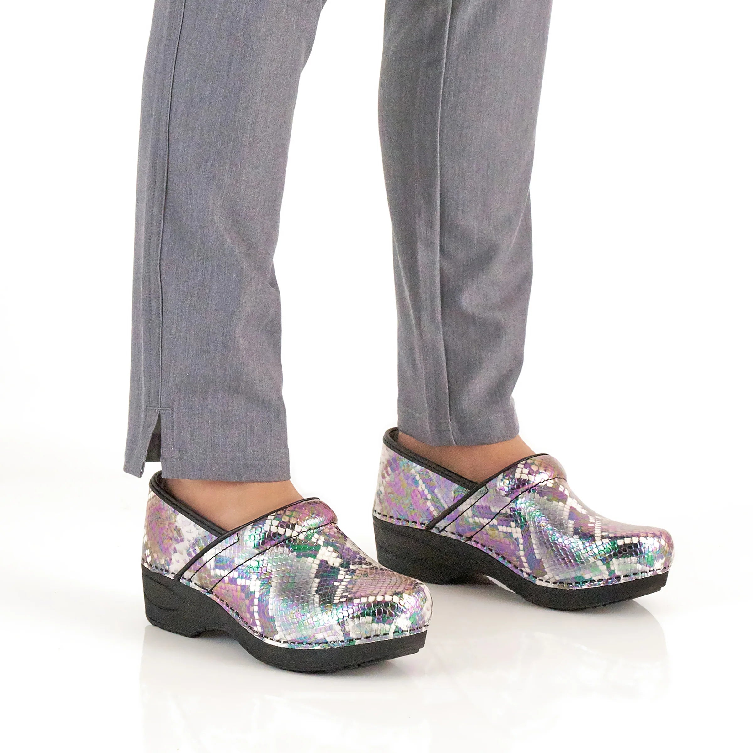 Dansko XP 2.0 Autumn Snake Leather Clog