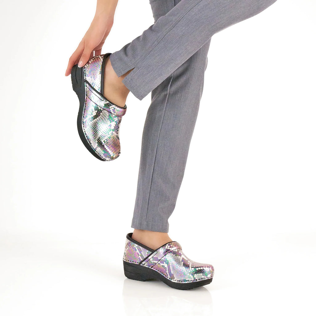 Dansko XP 2.0 Autumn Snake Leather Clog