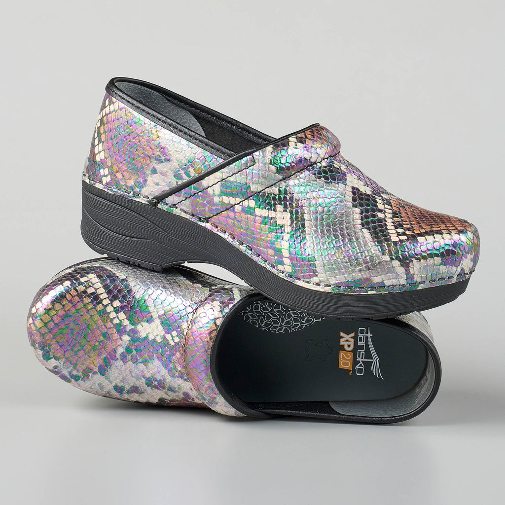 Dansko XP 2.0 Autumn Snake Leather Clog