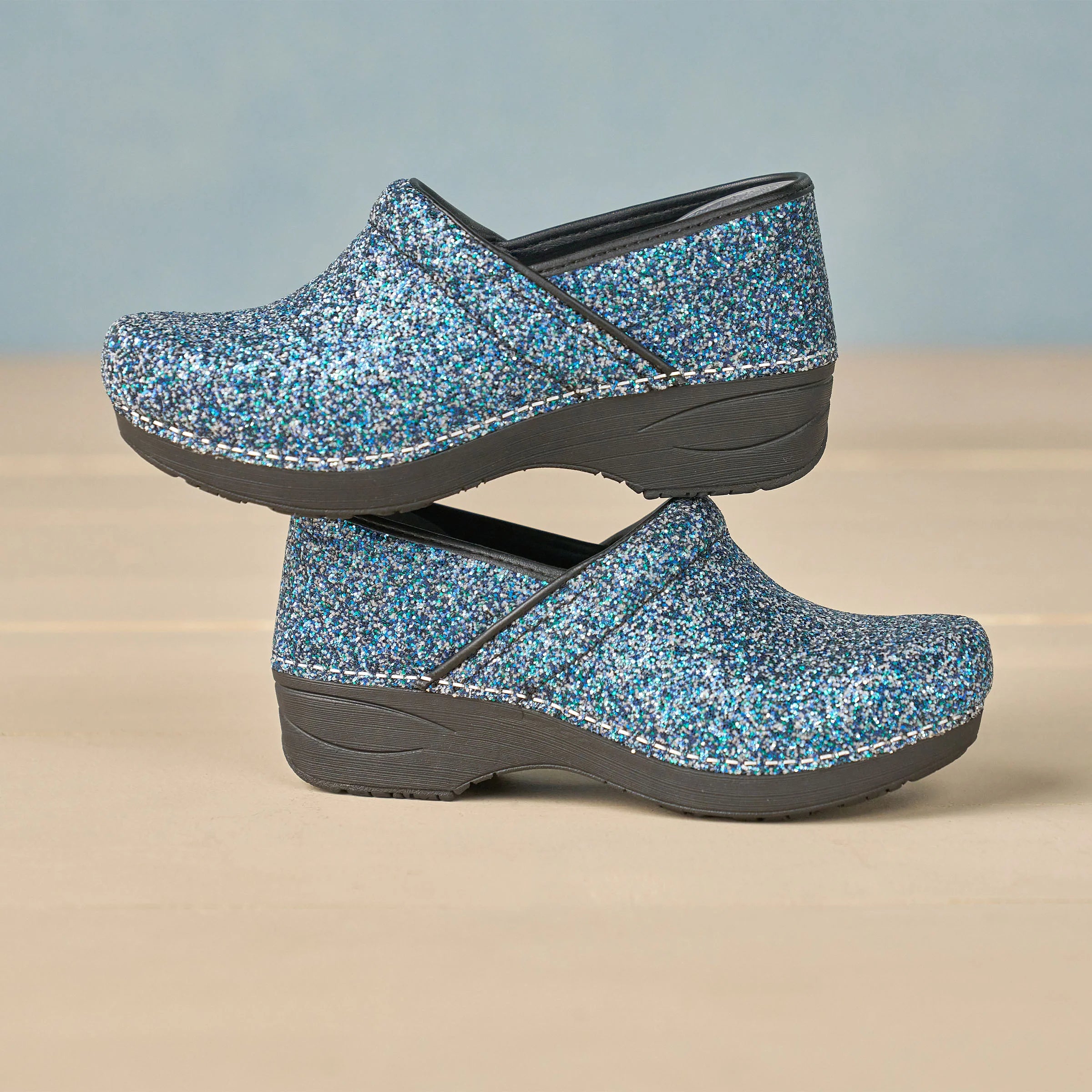 Dansko XP 2.0 Night Glow Glitter Clog