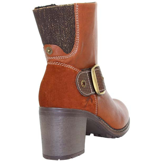 Dromedaris Holly Leather Ankle Boot