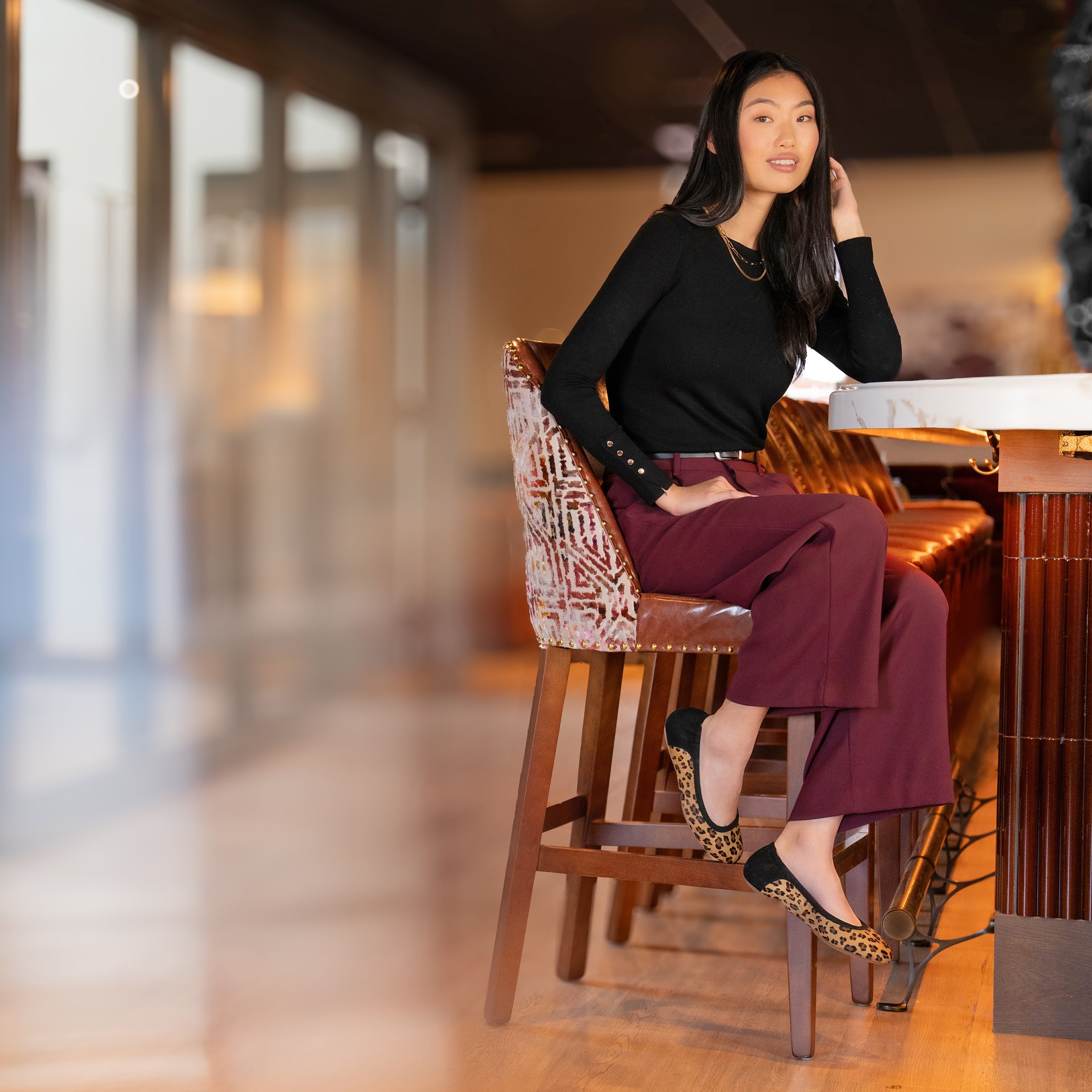 Madisen Leopard Haircalf