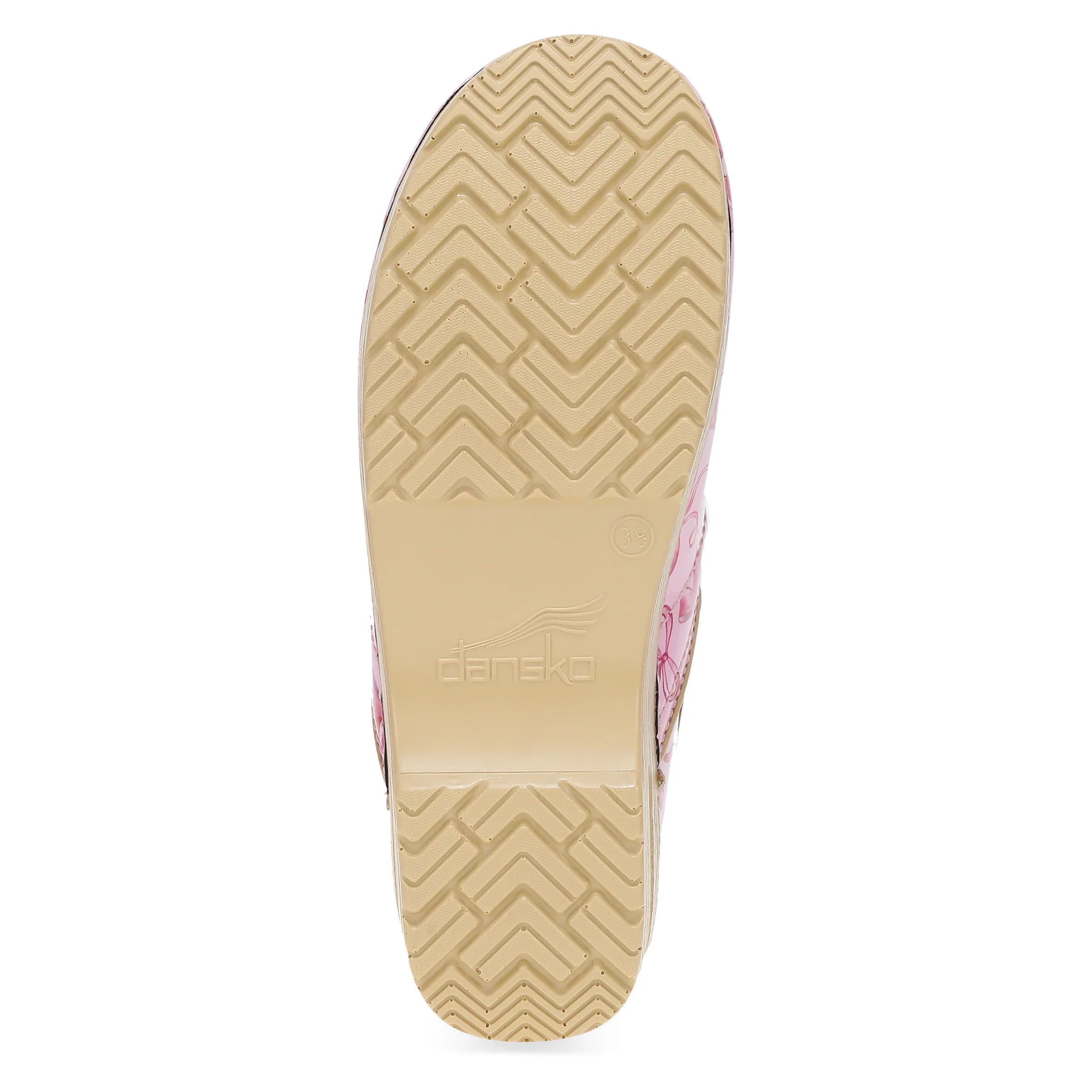 Professional Pink Bow Patent Clog