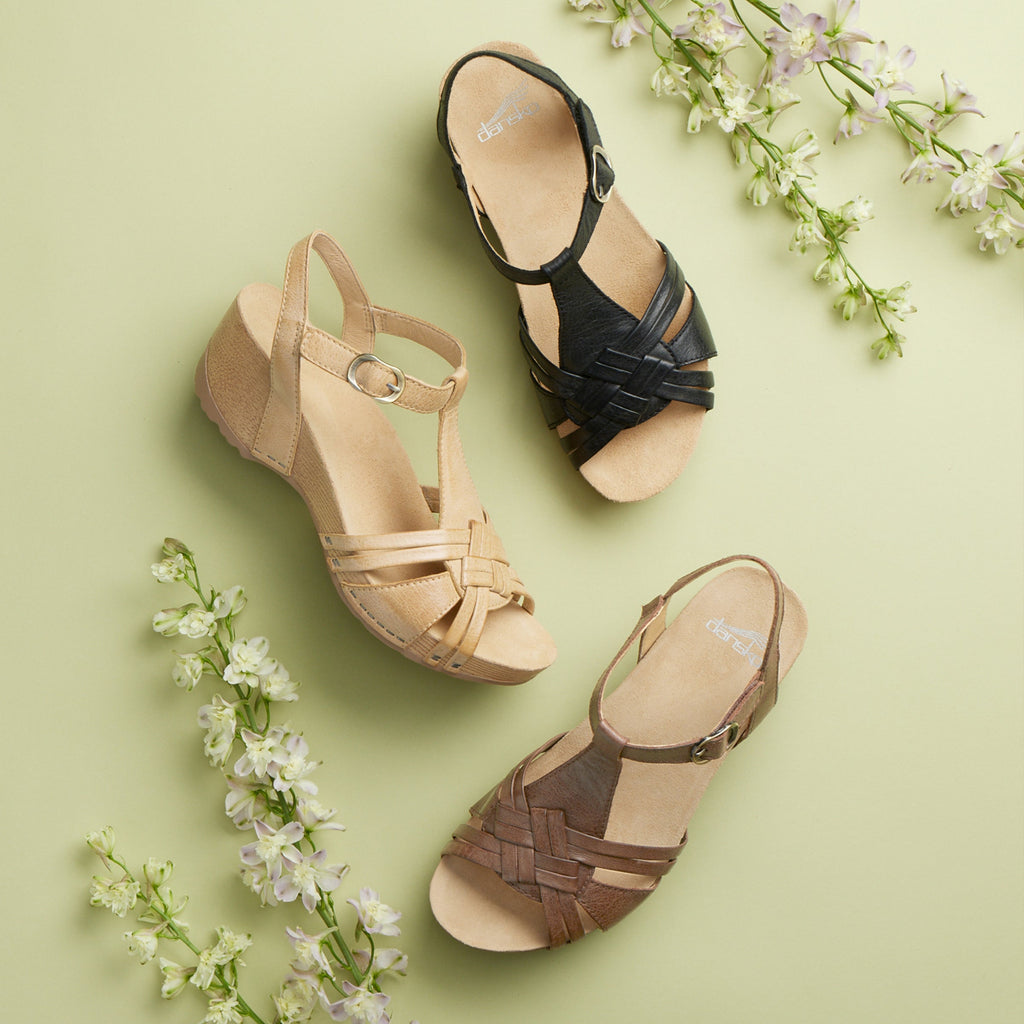 Tia Black Milled Burnished