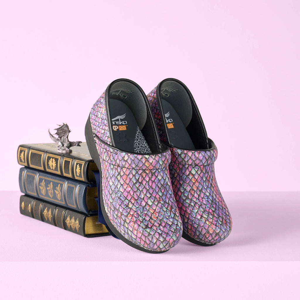 Dansko Wide XP 2.0 Dragonscale Glitter Clog