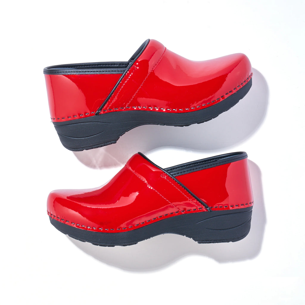 Dansko XP 2.0 Red Patent Clog