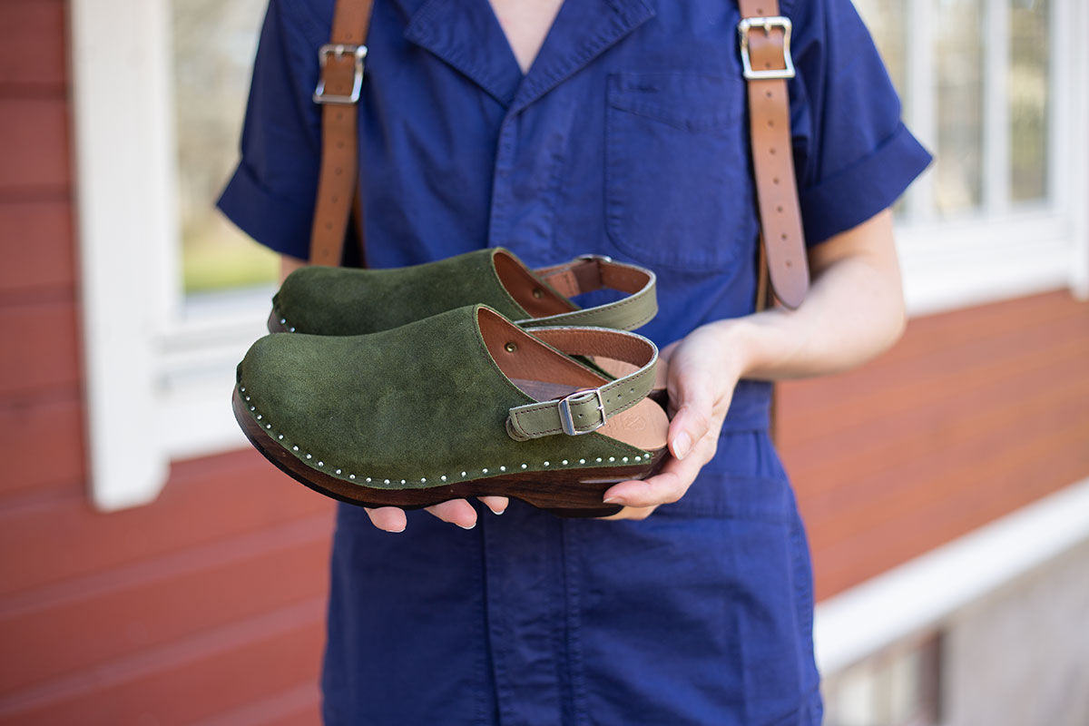 Troentorp Adrian Olive Suede