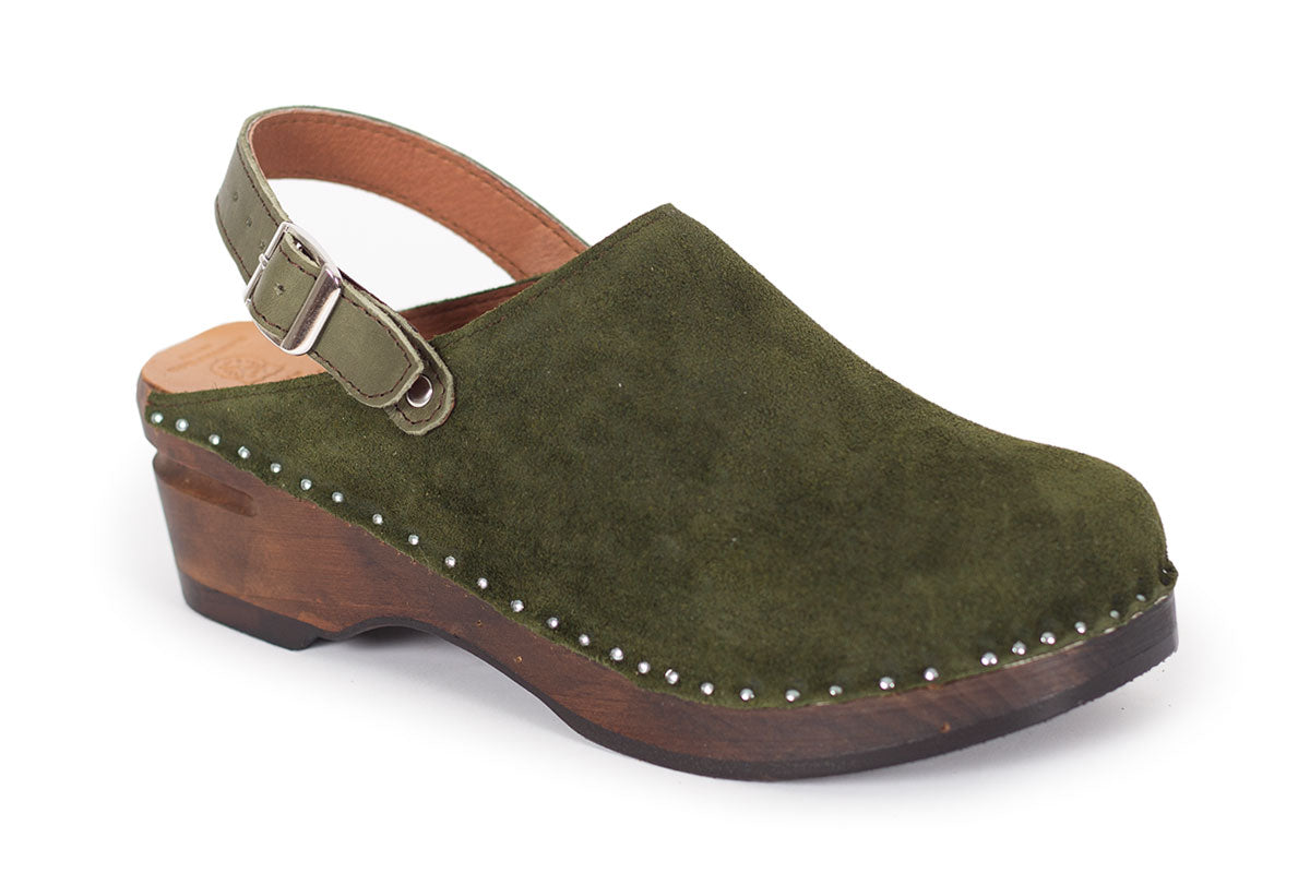 Troentorp Adrian Olive Suede