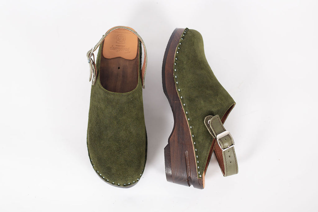 Troentorp Adrian Olive Suede