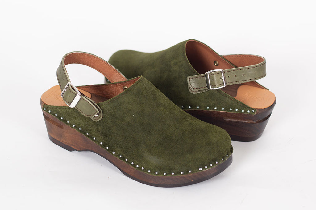 Troentorp Adrian Olive Suede