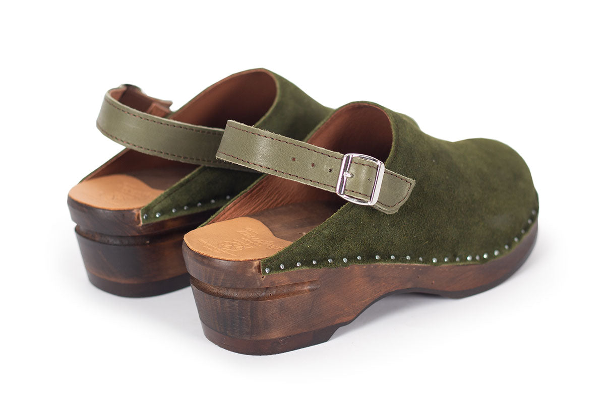 Troentorp Adrian Olive Suede