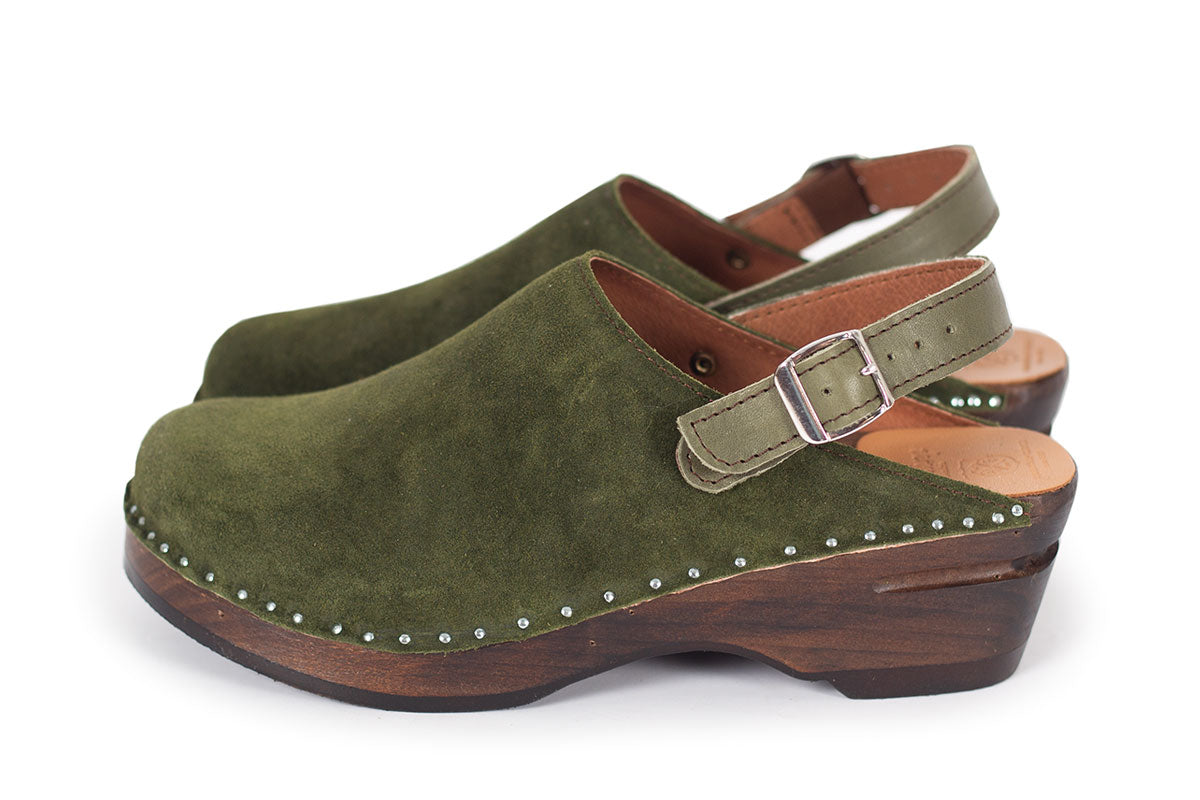 Troentorp Adrian Olive Suede