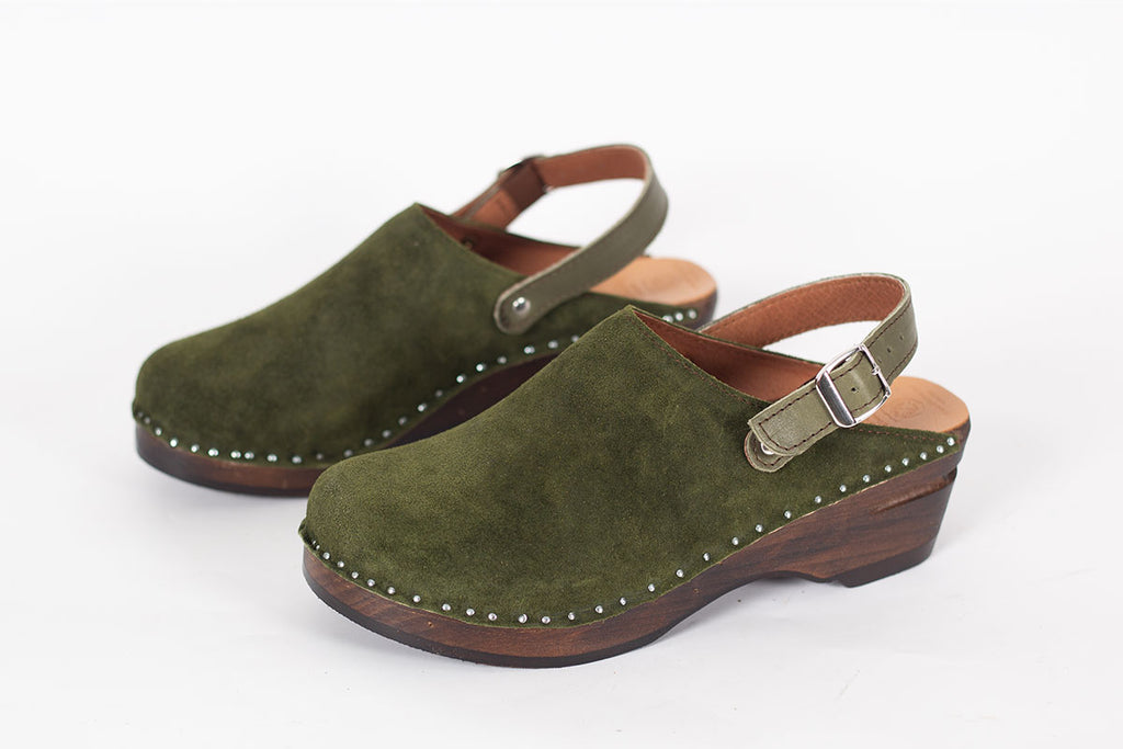 Troentorp Adrian Olive Suede