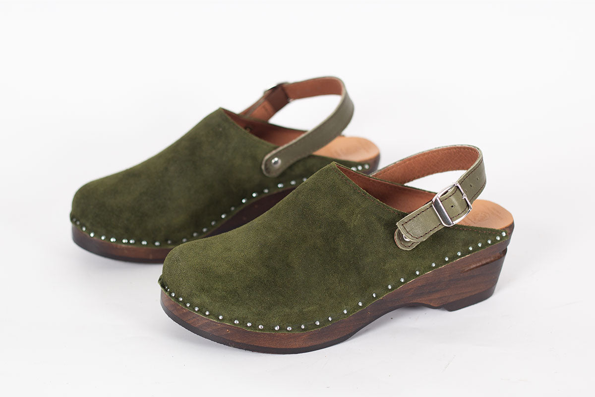 Troentorp Adrian Olive Suede