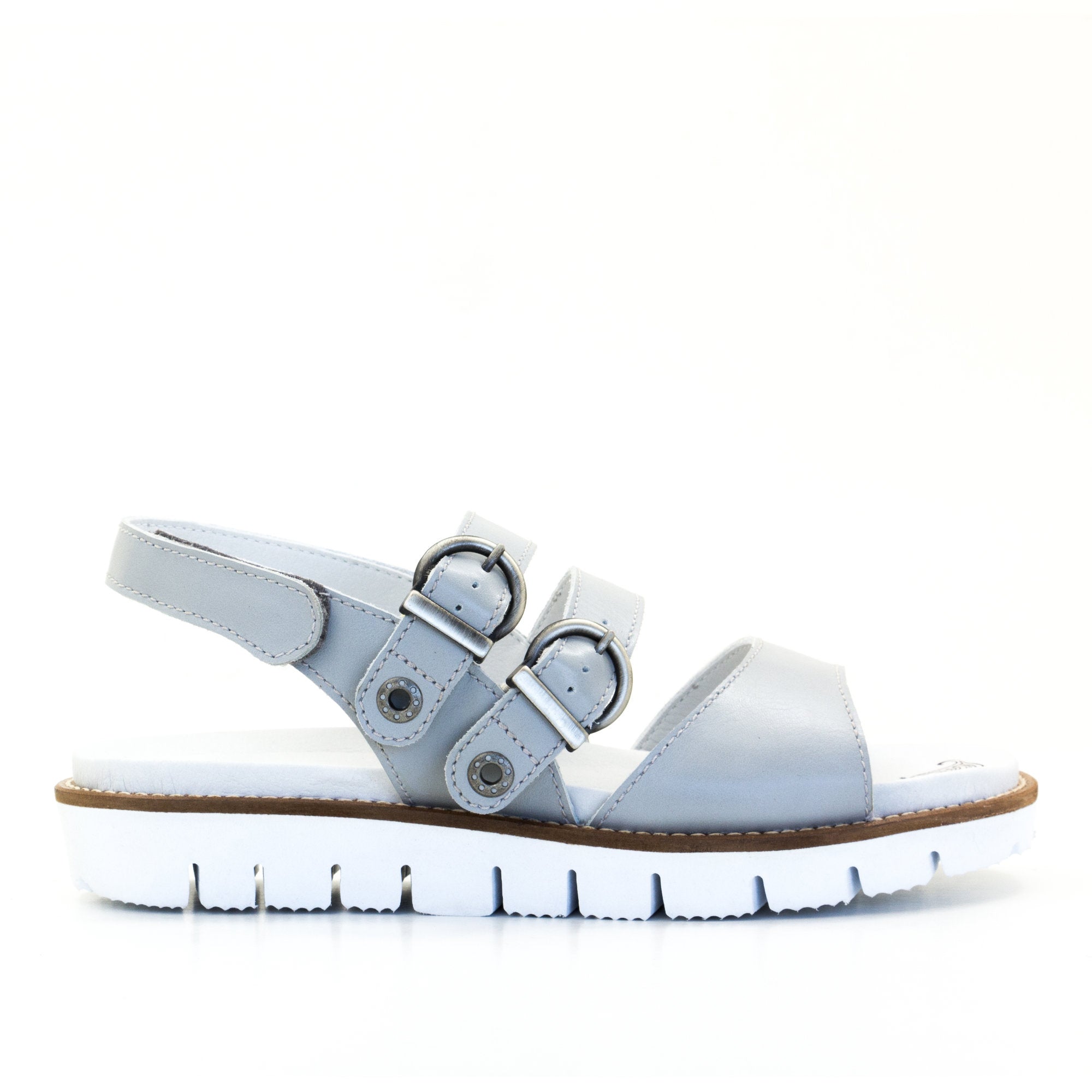 Dromedaris Alicia Leather Strappy Adjustable Sandals