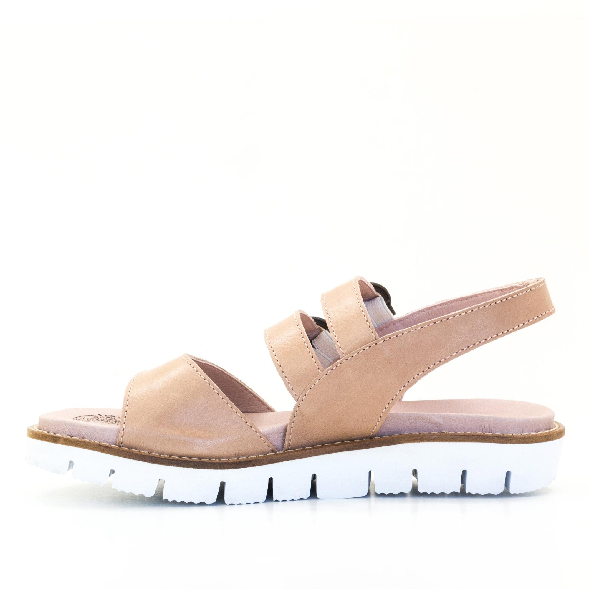 Dromedaris Alicia Leather Strappy Adjustable Sandals