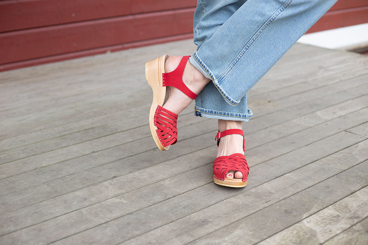 Troentorp Anna Red Nubuck