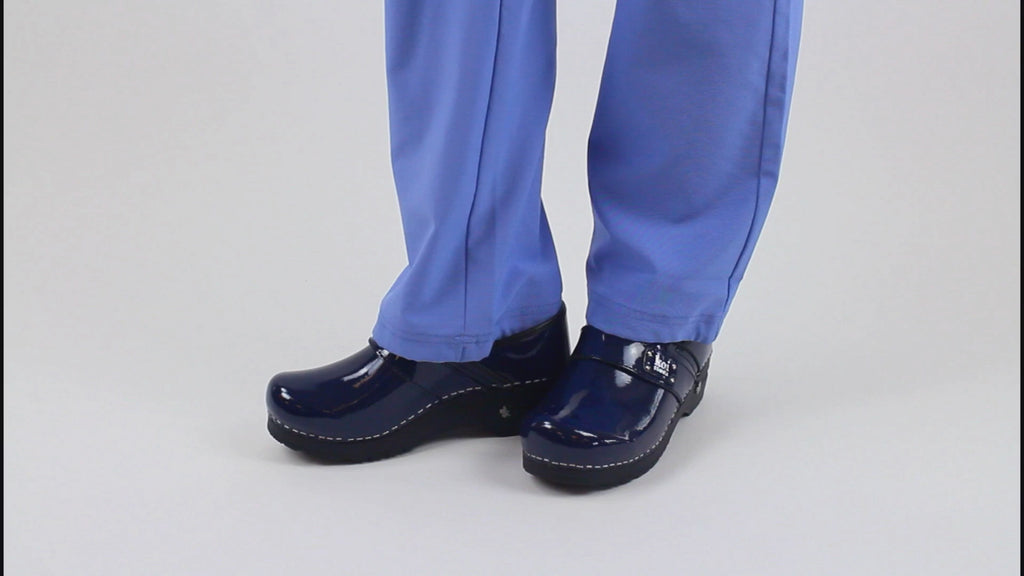 Sanita Lindsey Women's Clog in Blue