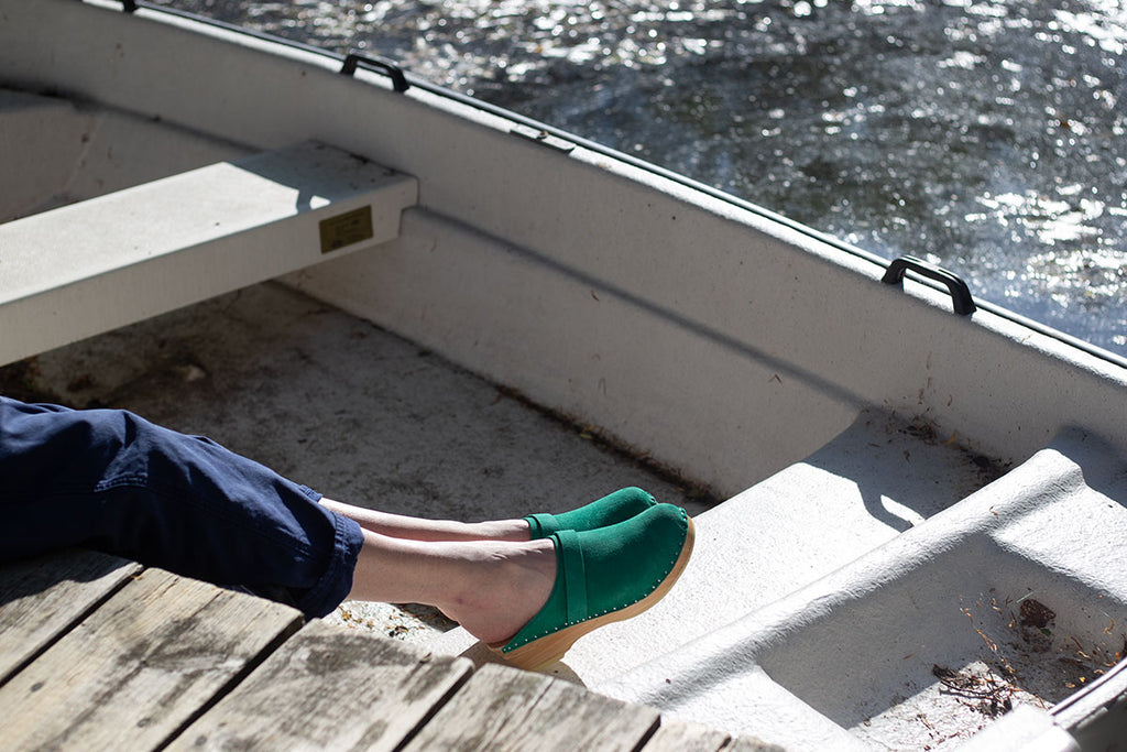 Troentorp Da Vinci Emerald Suede