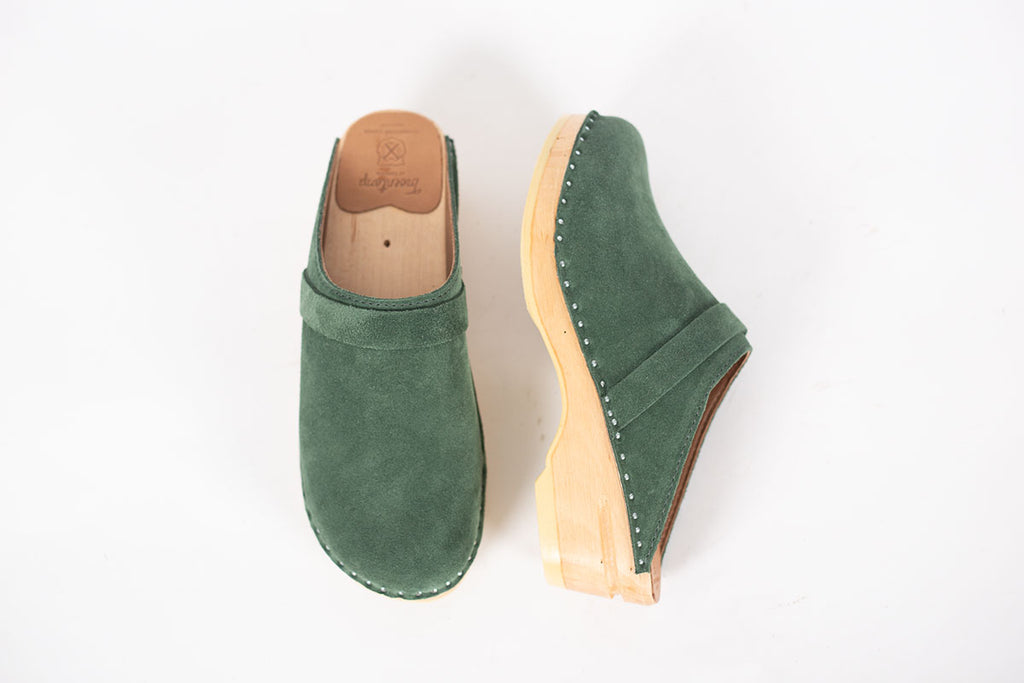 Troentorp Da Vinci Green Suede