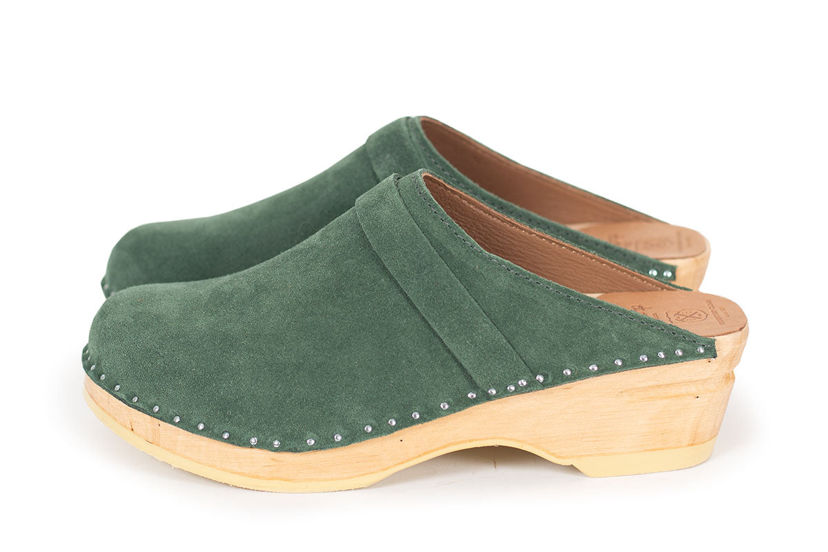 Troentorp Da Vinci Green Suede