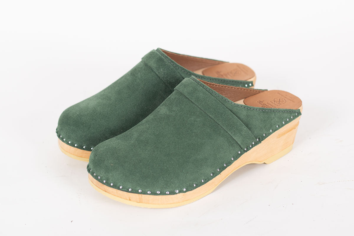 Troentorp Da Vinci Green Suede