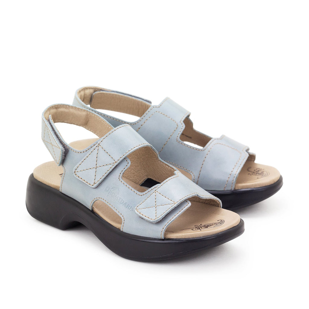 Dromedaris Dakota Leather Adjustable Sandals
