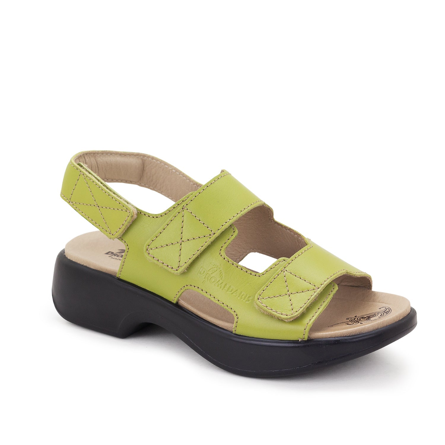 Dromedaris Dakota Leather Adjustable Sandals