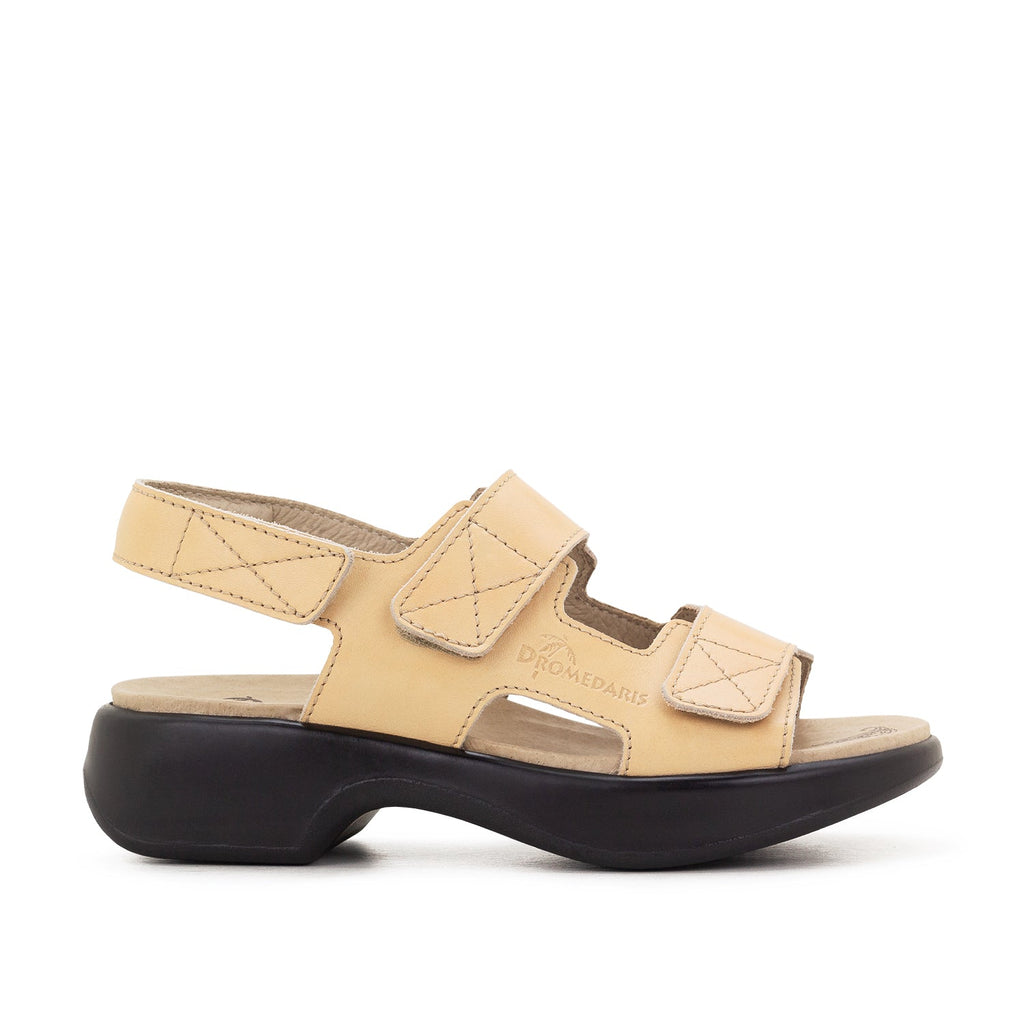 Dromedaris Dakota Leather Adjustable Sandals