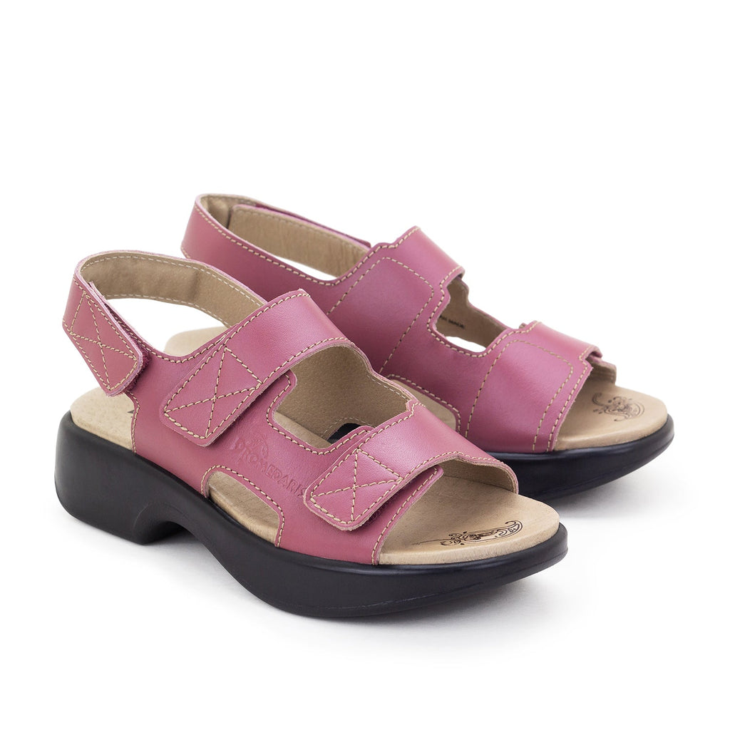 Dromedaris Dakota Leather Adjustable Sandals