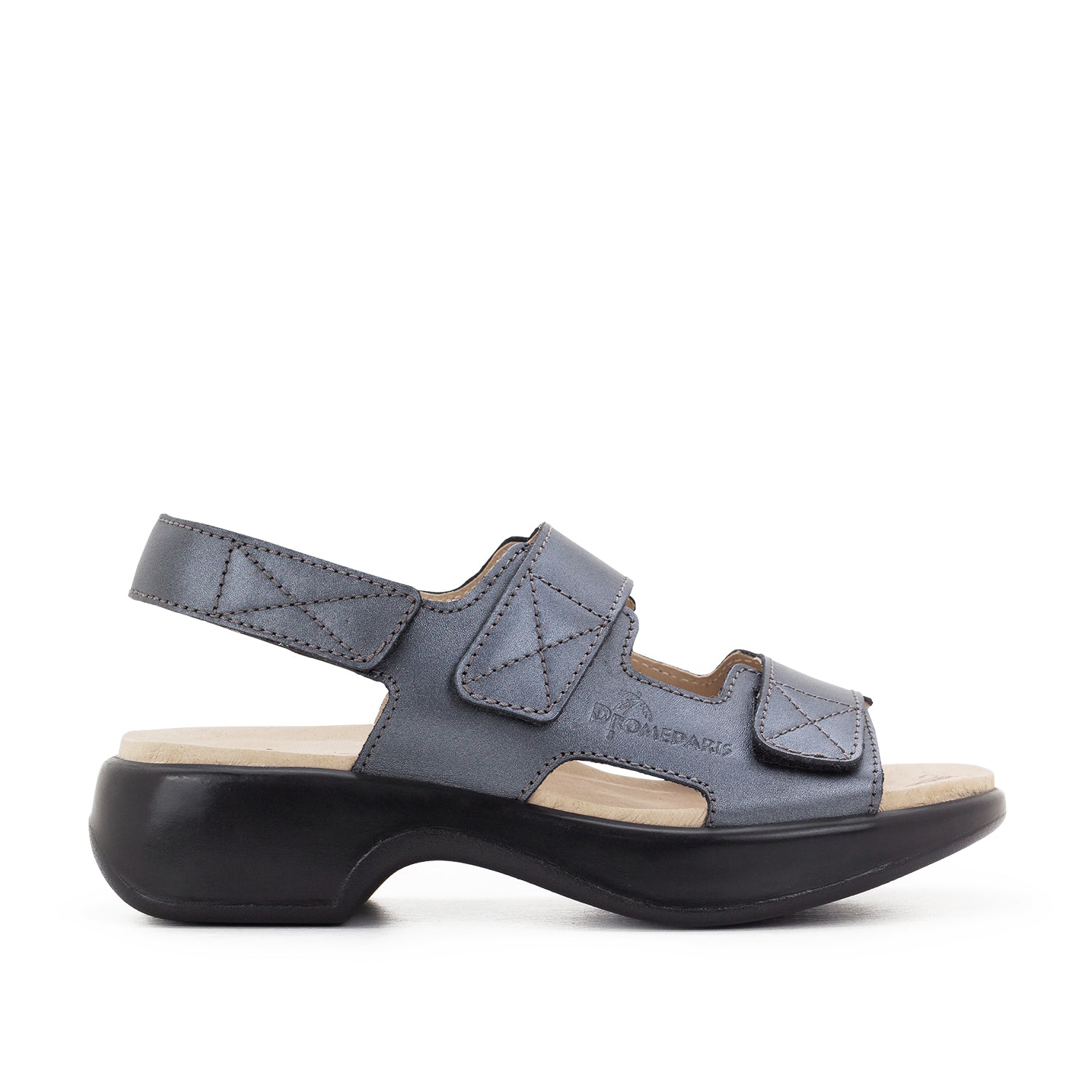 Dromedaris Dakota Leather Adjustable Sandals