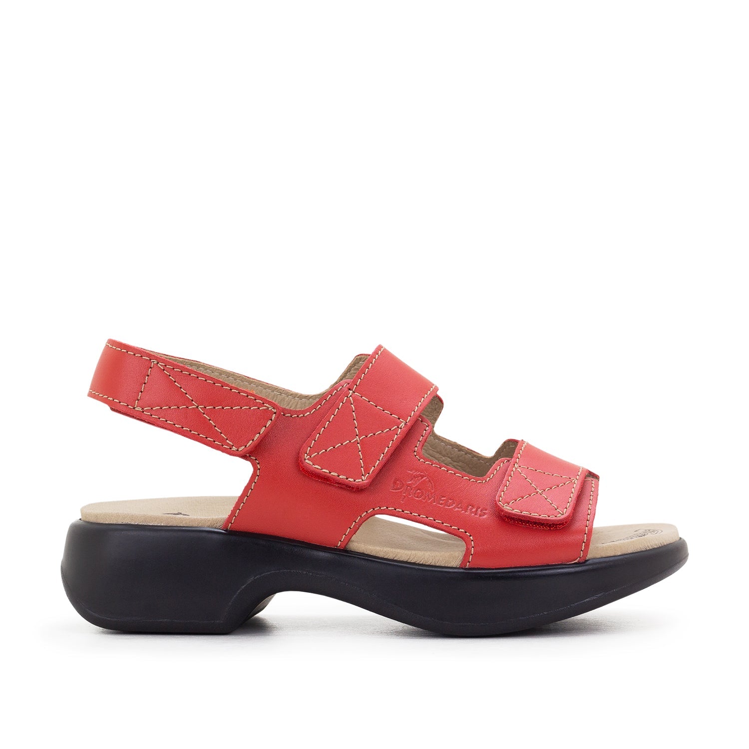Dromedaris Dakota Leather Adjustable Sandals
