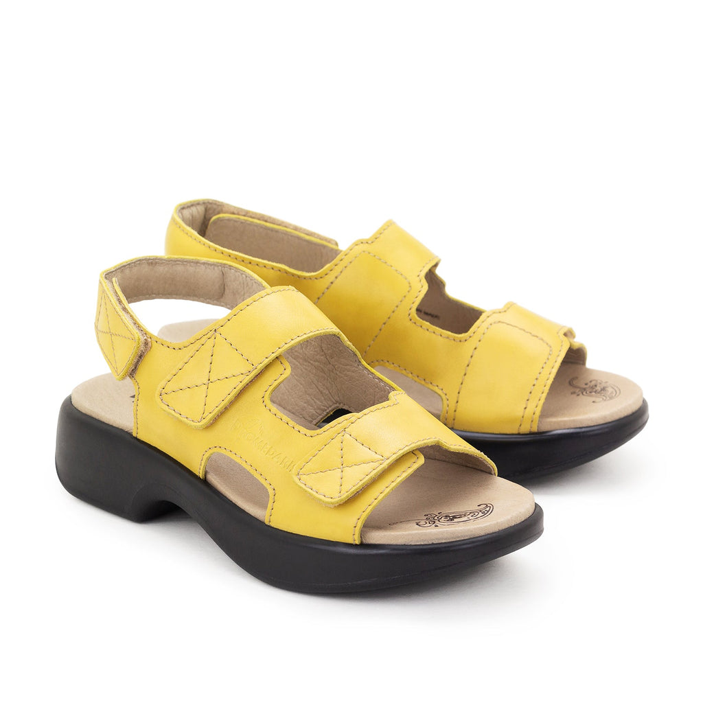 Dromedaris Dakota Leather Adjustable Sandals
