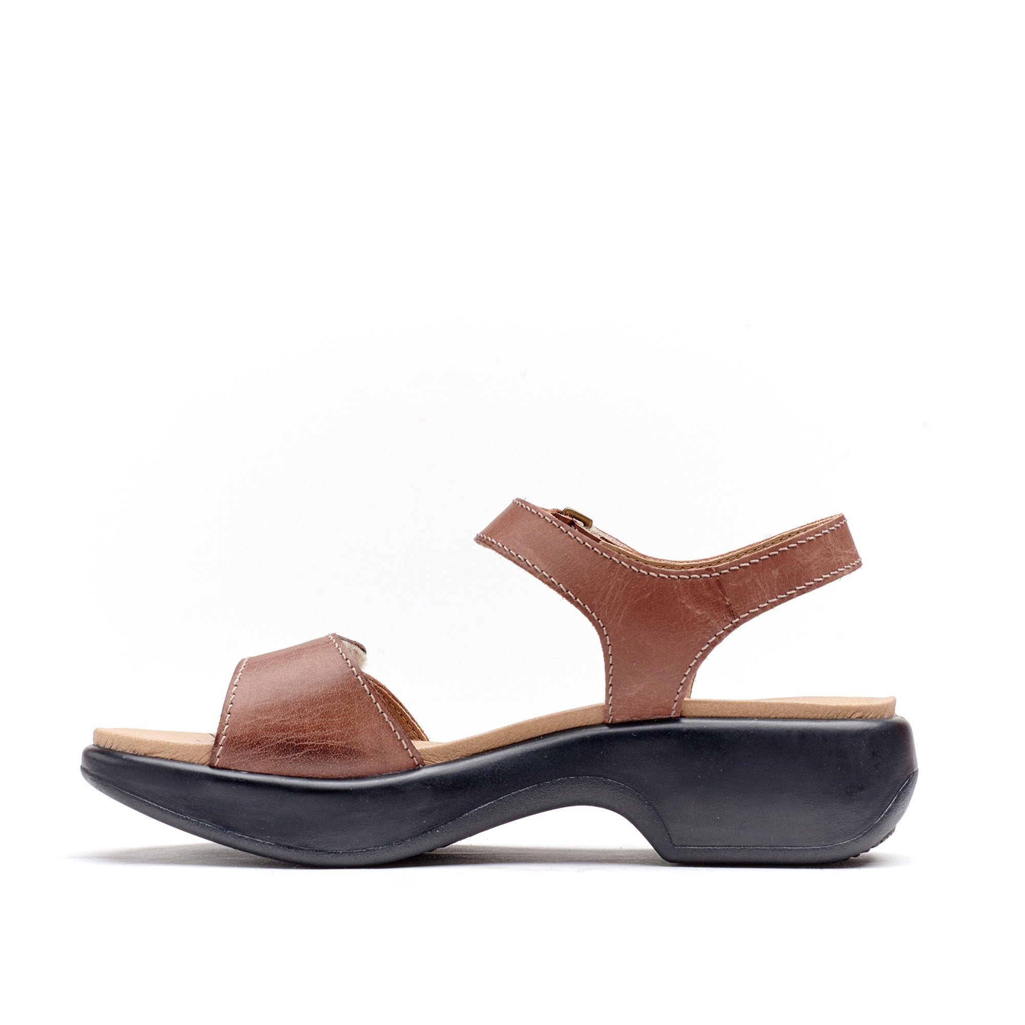 Dromedaris Dusty Adjustable Leather Sandal