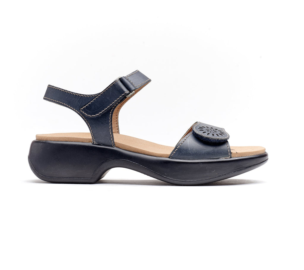 Dromedaris Dusty Adjustable Leather Sandal