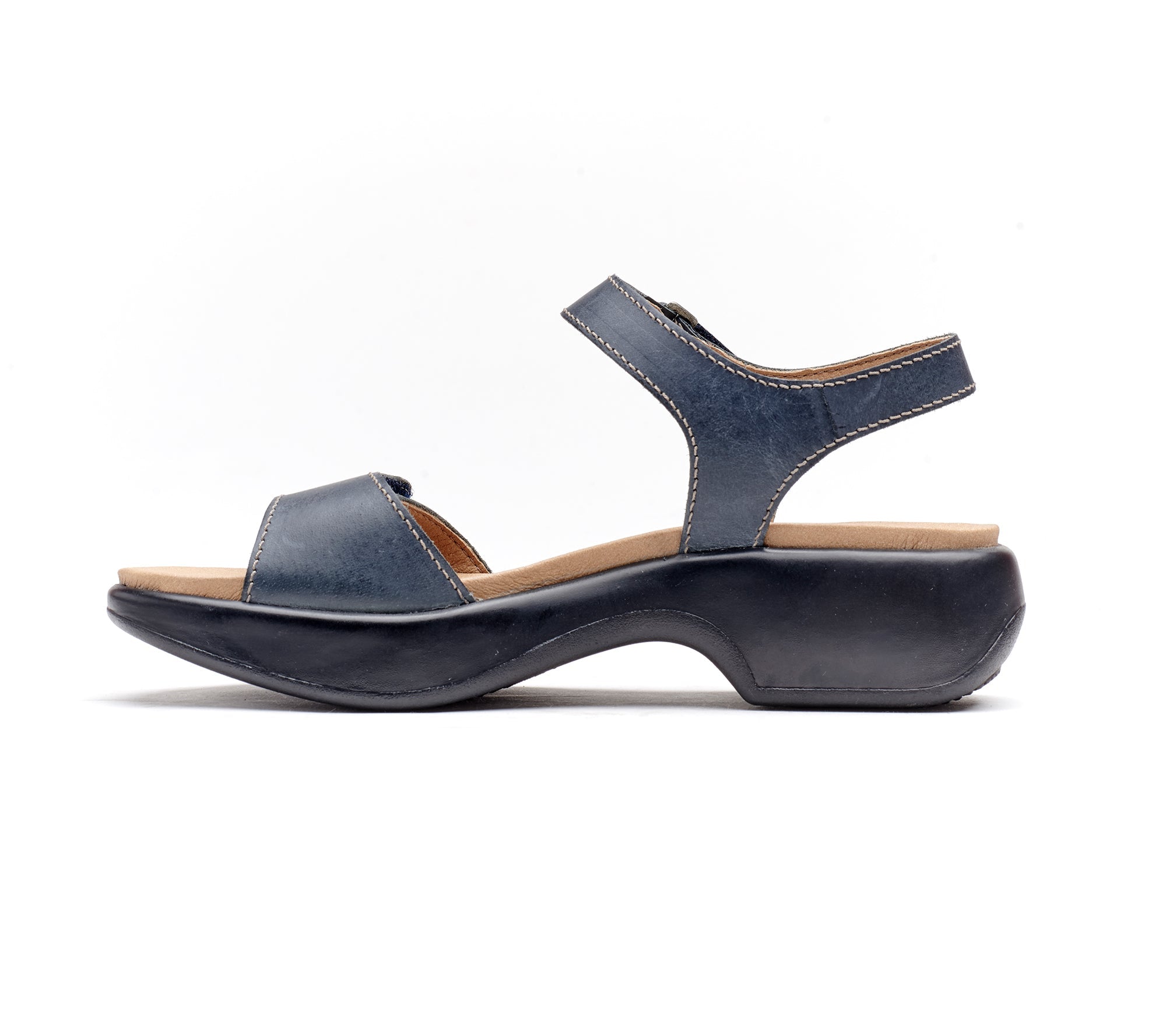 Dromedaris Dusty Adjustable Leather Sandal