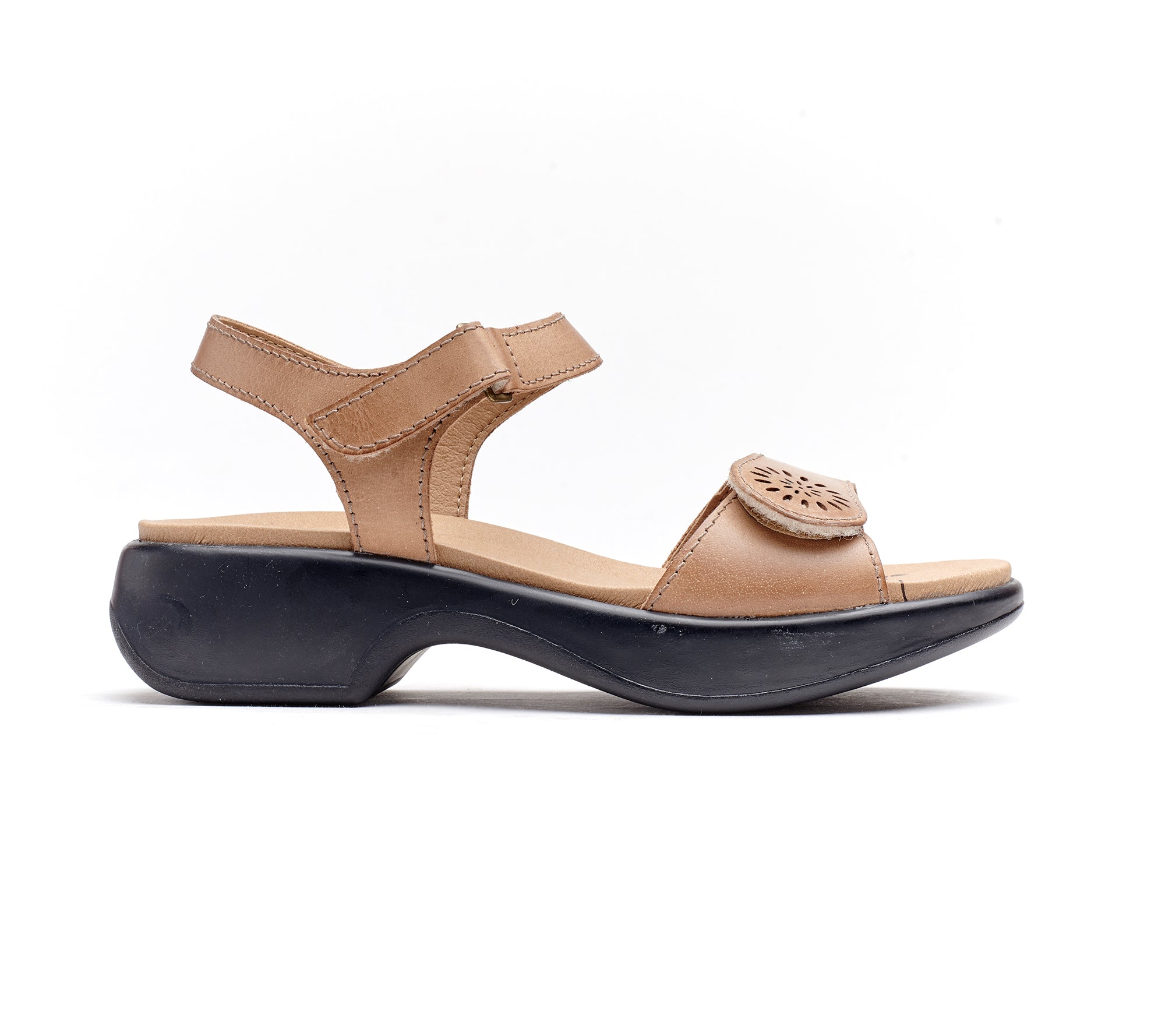 Dromedaris Dusty Adjustable Leather Sandal