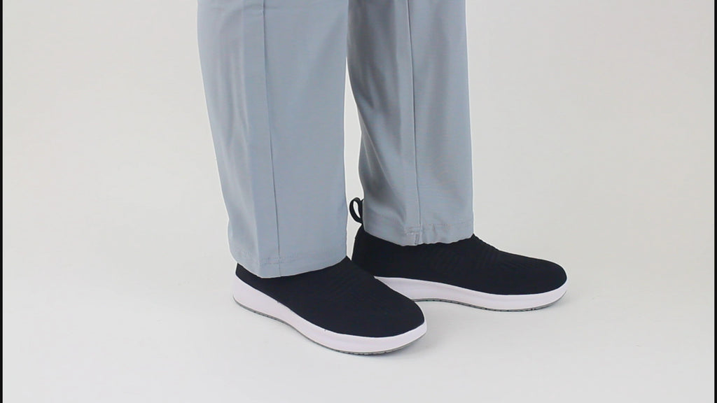 Sanita Trident Unisex Sneaker in Black