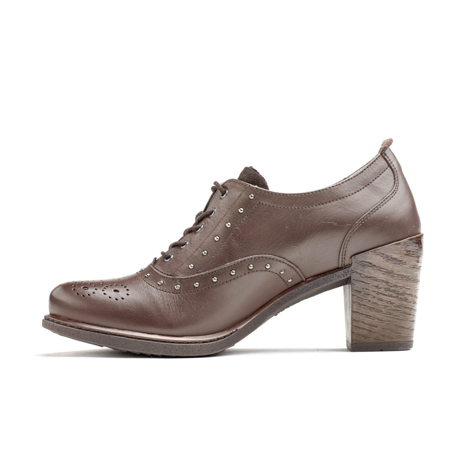 Dromedaris Gaby Mid-Heel Lace-Up Shoe
