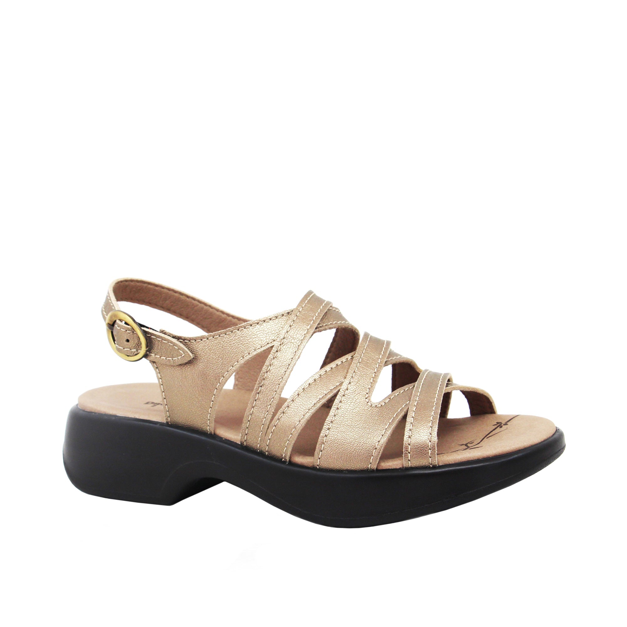 Dromedaris Golden Eagle Leather Strappy Sandals