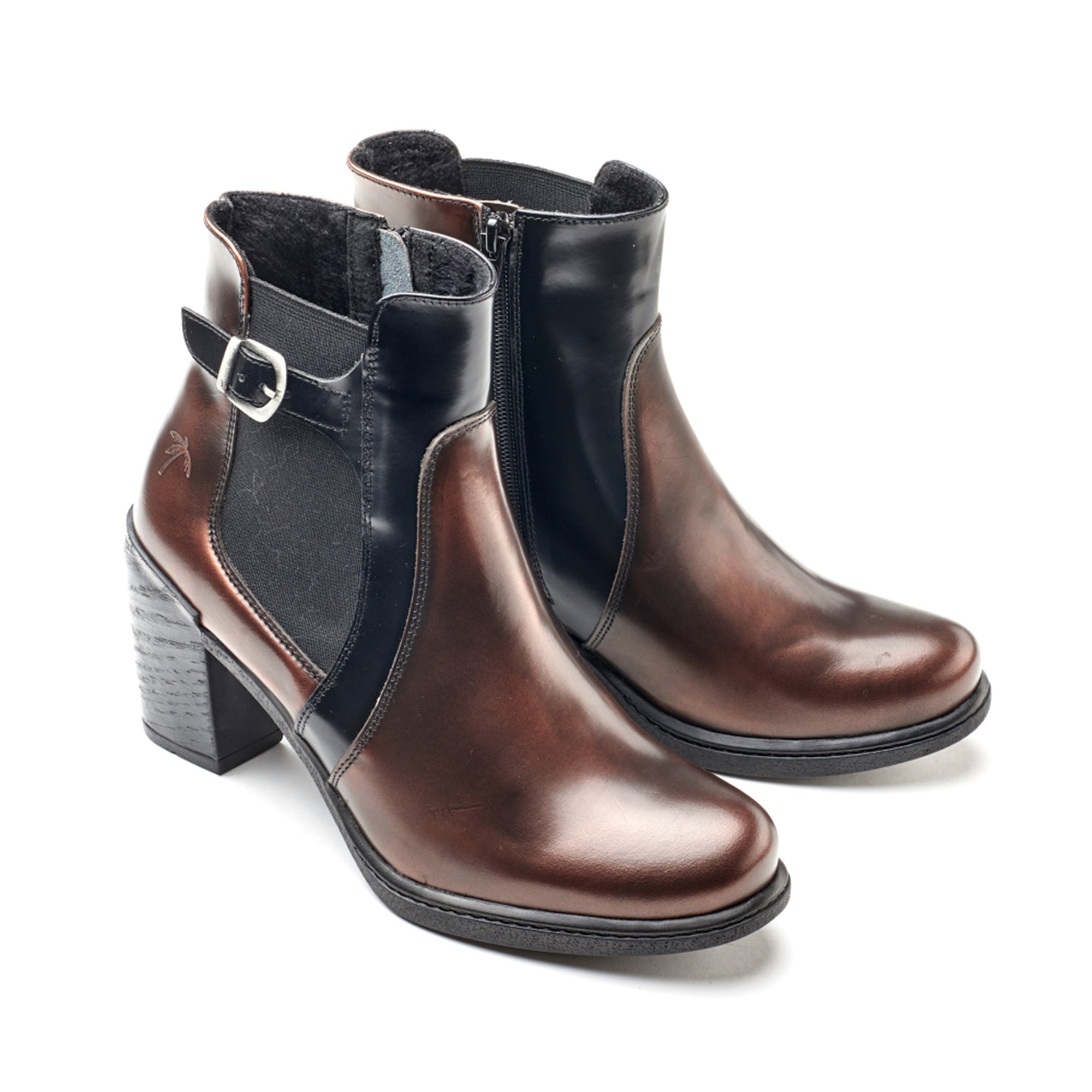 Dromedaris Guinevere Leather Ankle Boot