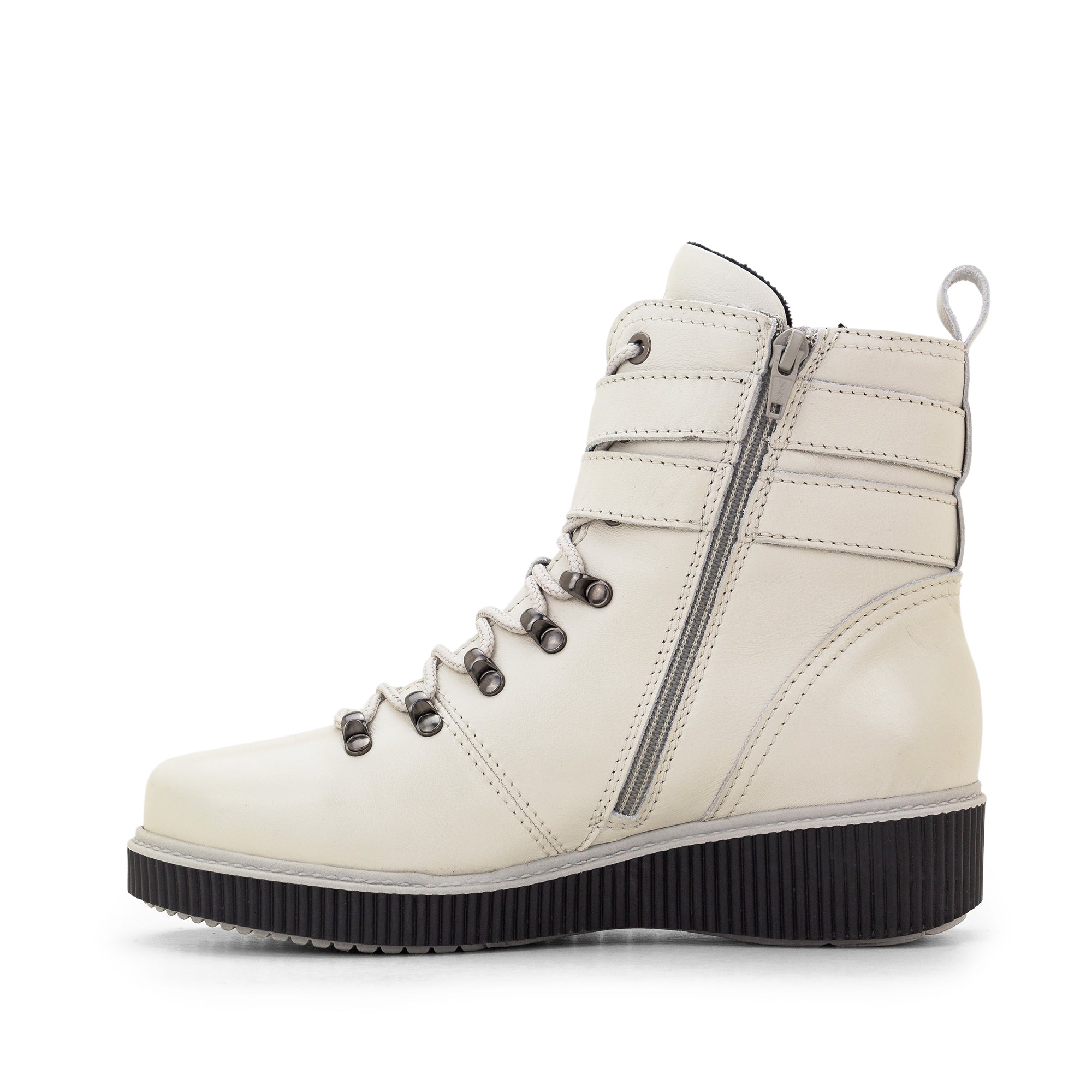 Dromedaris Jessie Leather Wedge Boot