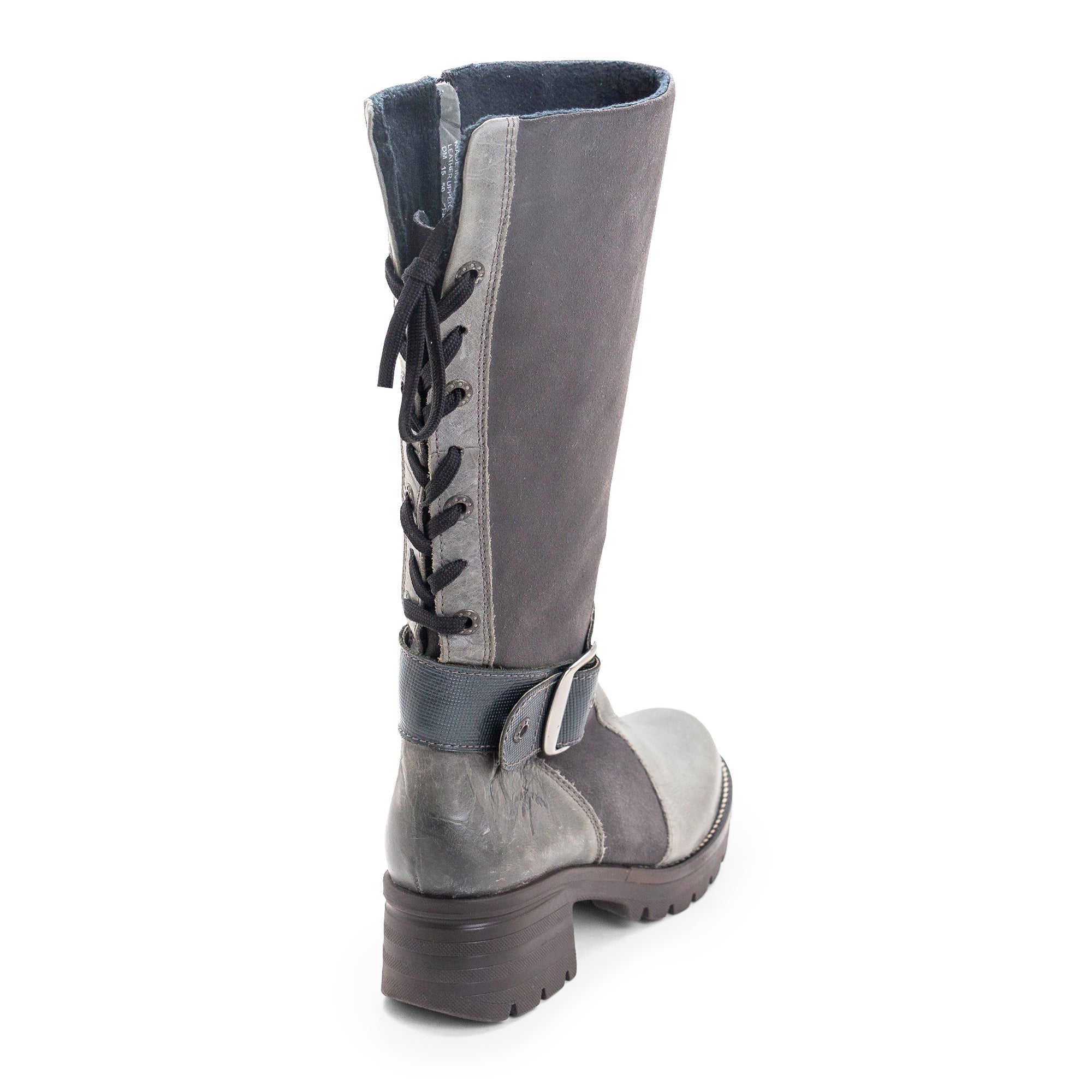 Dromedaris Kadia Mid-Calf Leather & Suede Boot