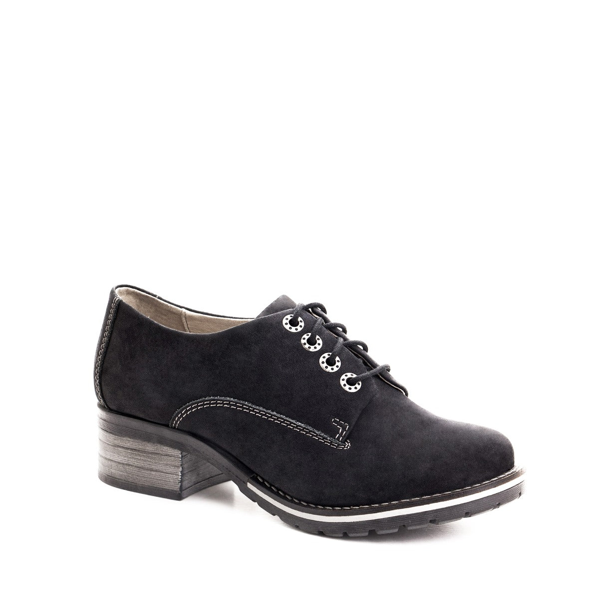 Dromedaris Kaley Lace-Up Nubuck Shoes