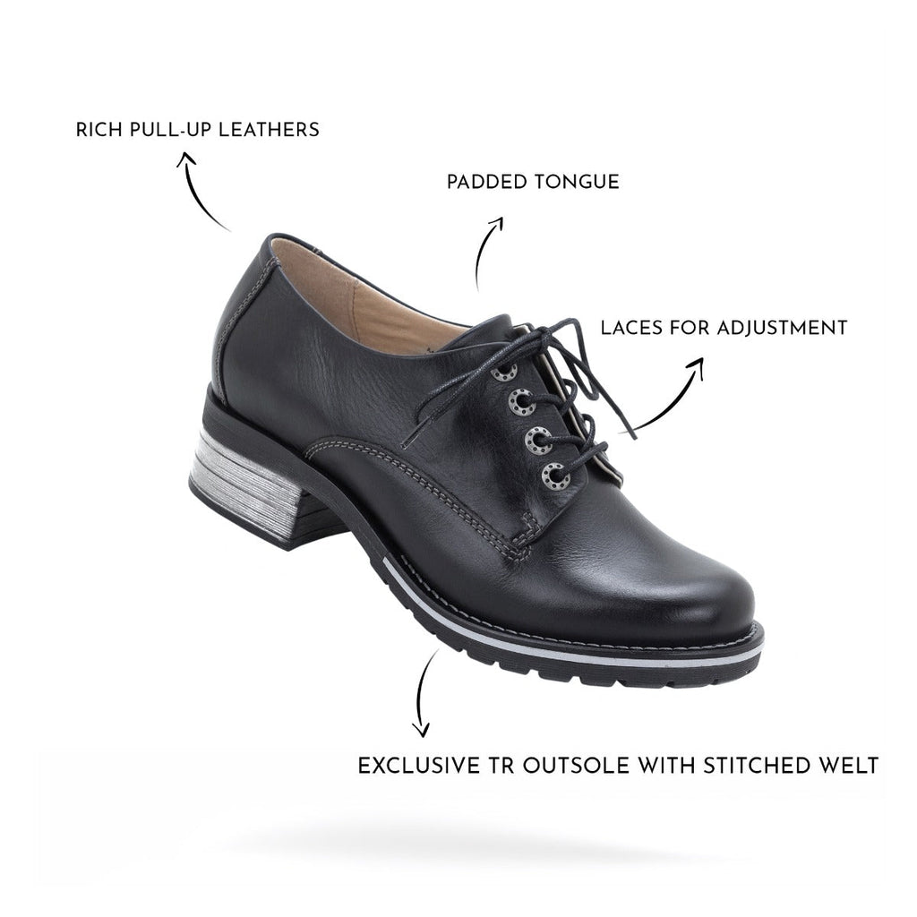 Dromedaris Kaley Lace-Up Leather Shoes