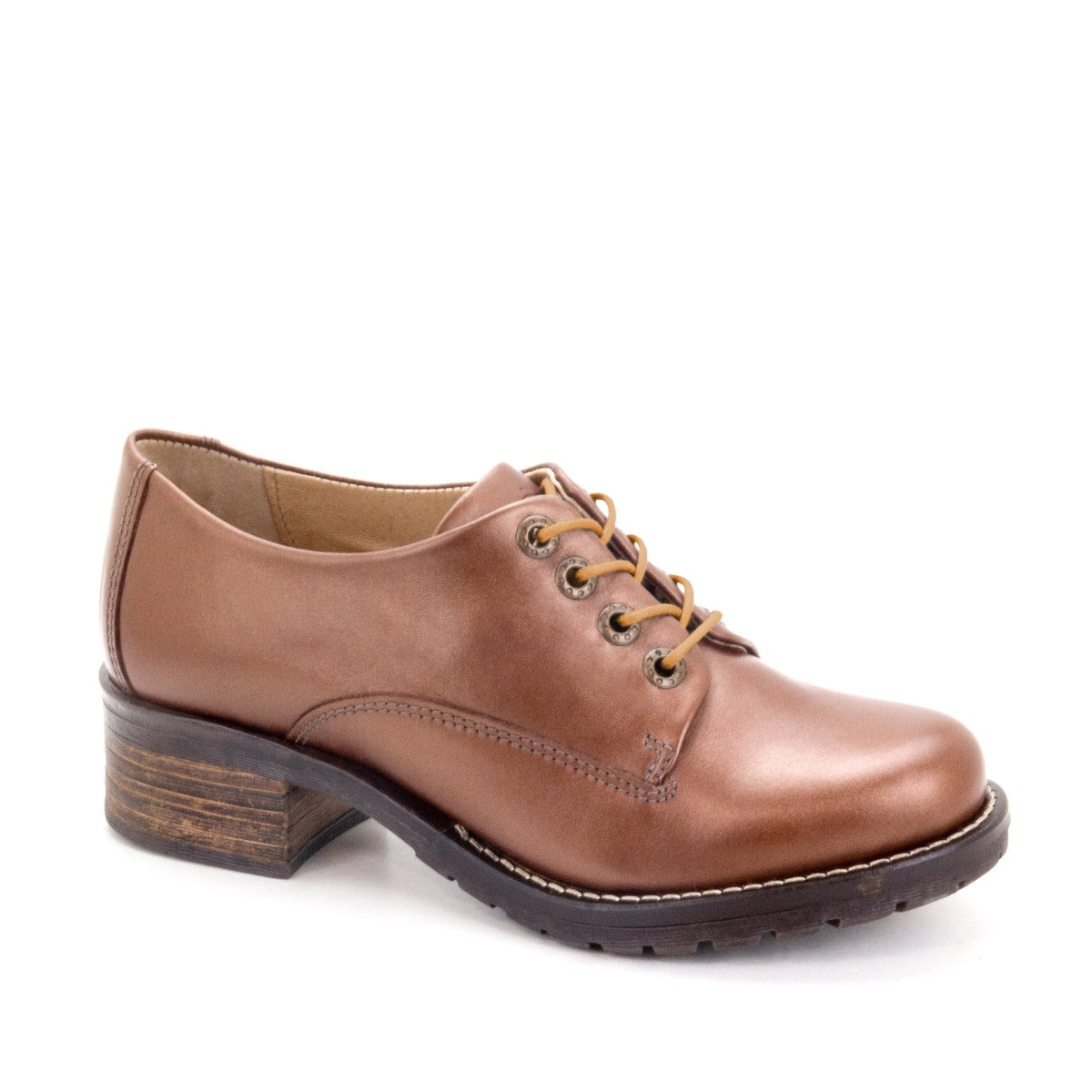 Dromedaris Kaley Lace-Up Leather Shoes