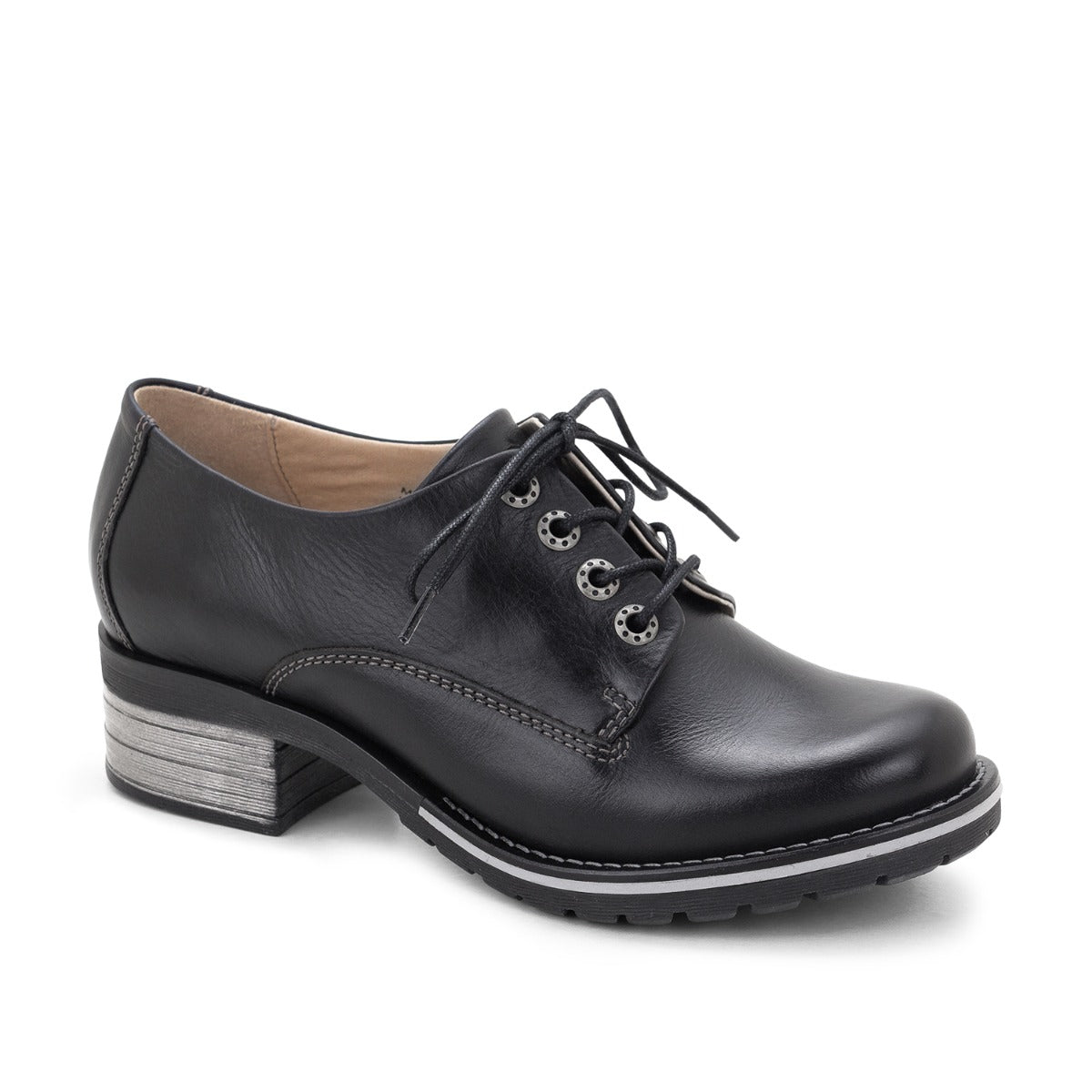 Dromedaris Kaley Lace-Up Leather Shoes
